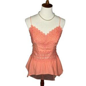 J.O.A. Los Angeles Cami Women's M Y2K Fairycore Babydoll Top Shirt Ethereal